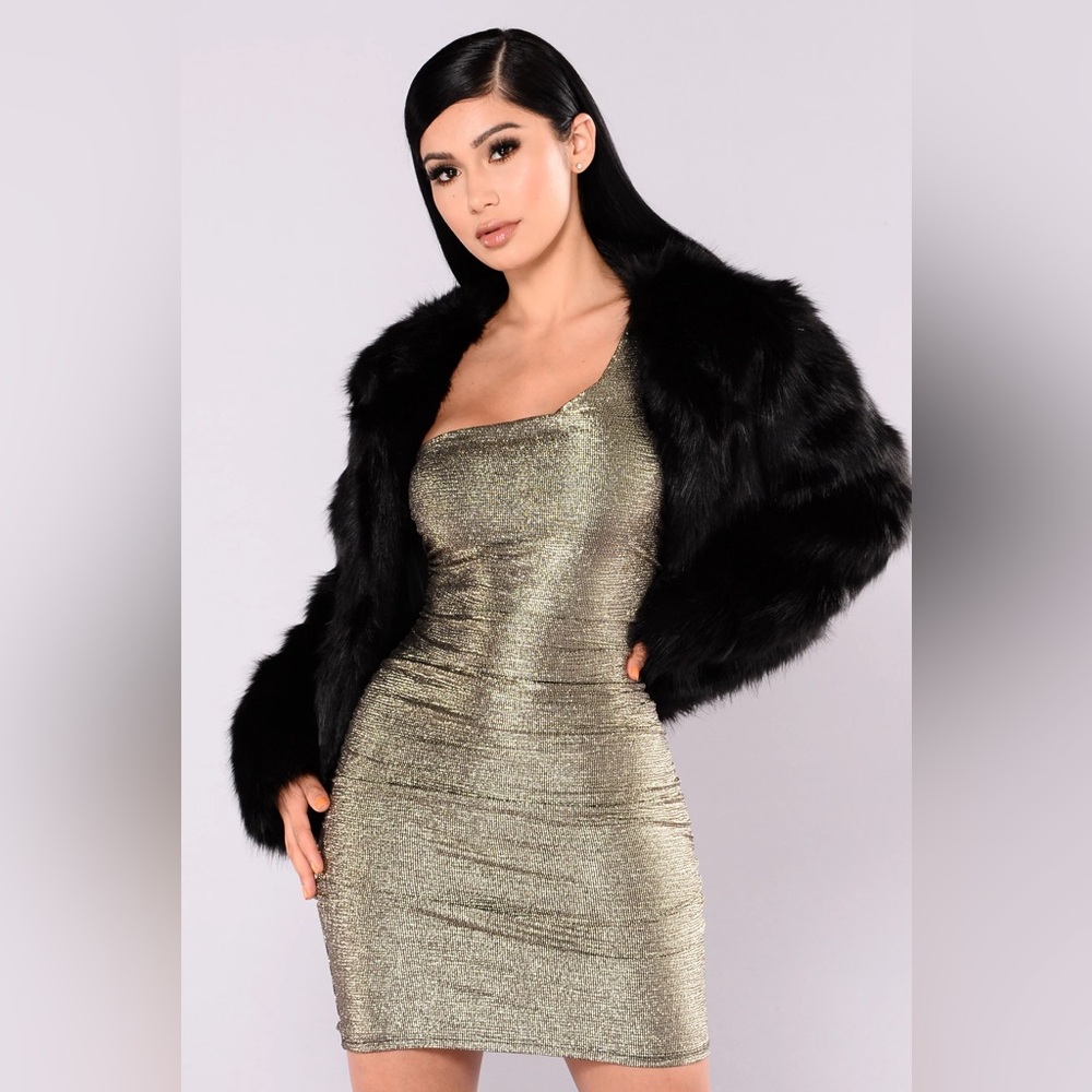Fashionova faux fur jacket